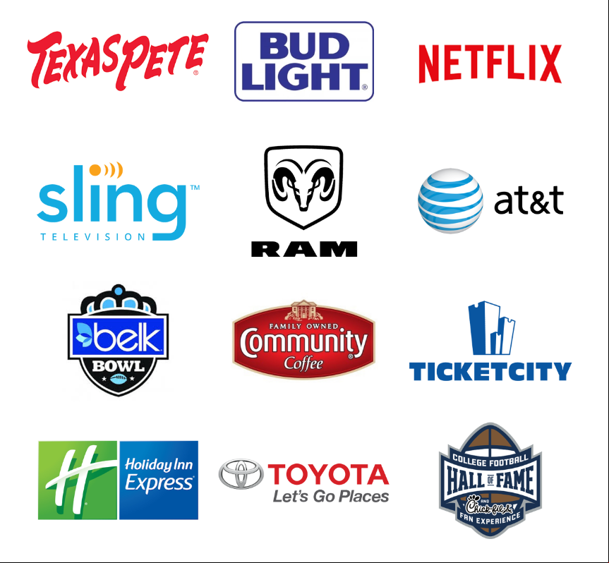 brands we have worked with